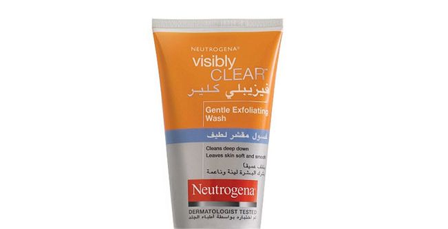 غسول فيزيبلي كلير المقشّر اللطيف من Neutrogena
