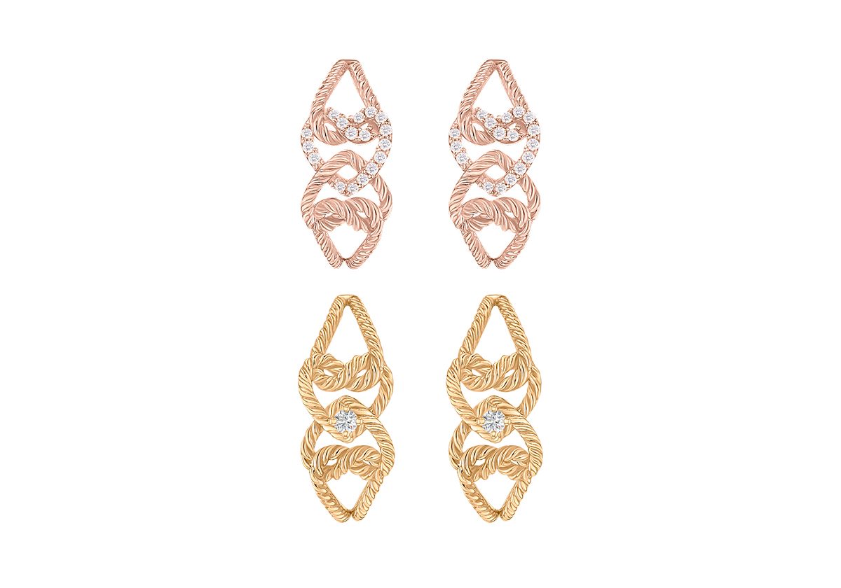 مجوهرات مجموعة Forget Me Knot من داماس للاحتفال بعيد الحب