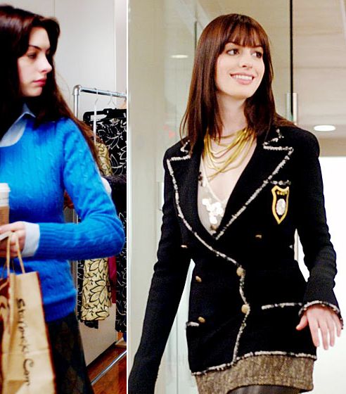 آن هاثاواي في The Devil Wears Prada
