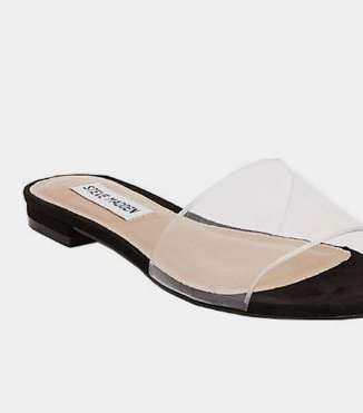 حذاء Steve Madden المسطح الشفاف لصيف 2017