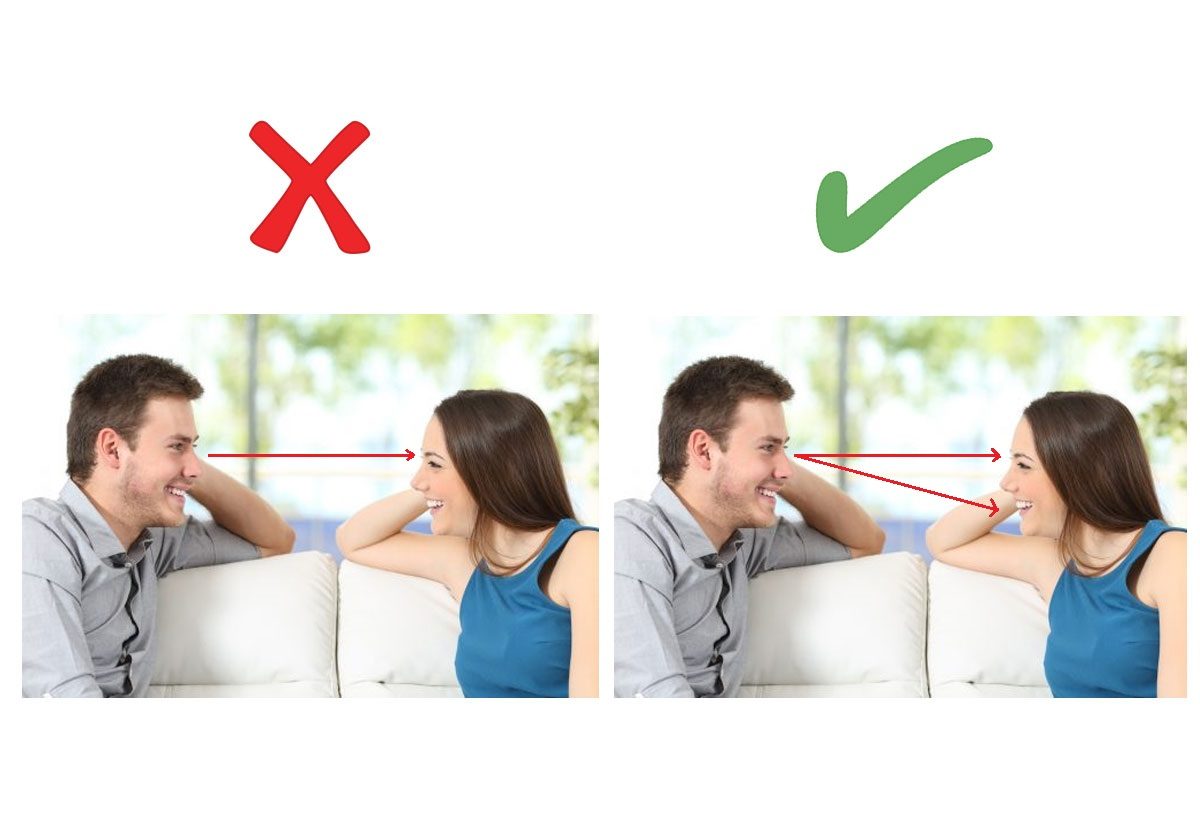 أهمها العينين... إشارات جسدية مخفية يرسلها الرجل للدلالة على انجذابه إليك!