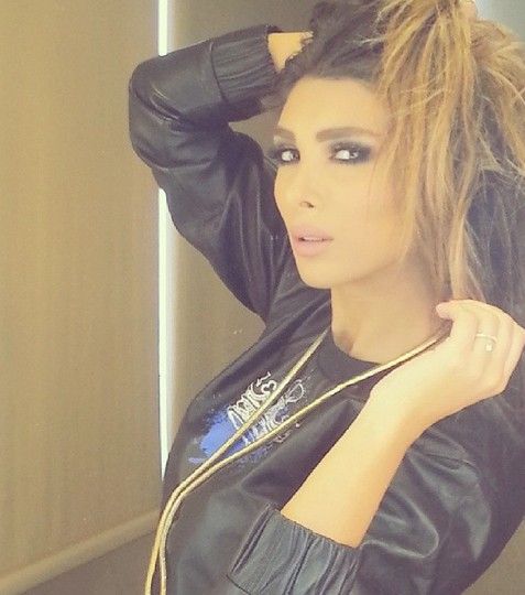 مذيعة تلفزيون الـ mbc ألين وطفا بماكياج بول قسطنطينيان
