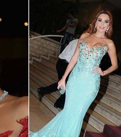 صور مكياج وشعر الفنانات اللبنانيات في حفل الموركس دور و BIAF