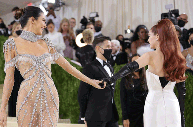 اطلالات النجمات في حفل ال met gala