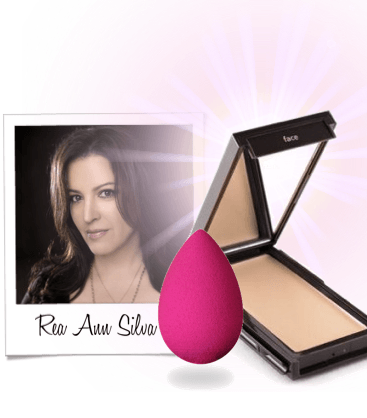 خبيرة التجميل Rea Ann Silva وابتكارها الإسفنجة على شكل بيضة