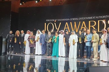 تركي آل شيخ يكرّم مشاهير العالم في حفل Joy Awards في الرياض