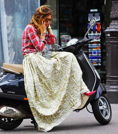 صورة بعدسة Phil Oh من موقع Vogue.com لصوفيا غيلاتي