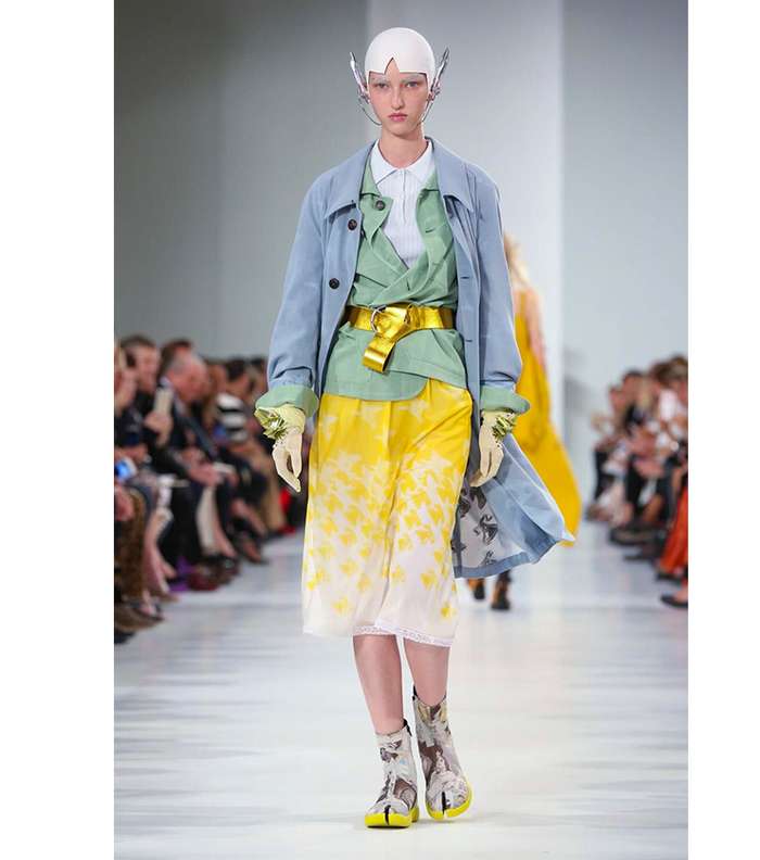 اليك بالصور تصاميم Maison Martin Margiela من اسبوع الموضة في باريس لصيف 2017