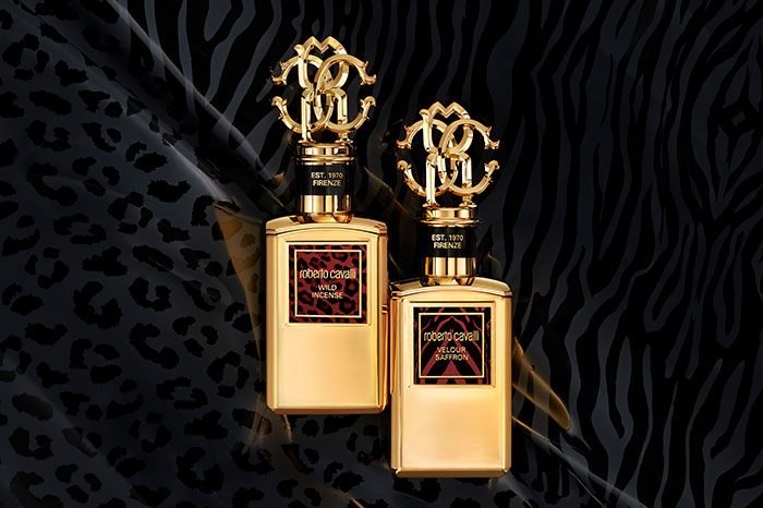 عطرا Velour Saffron وWild Incense من Roberto Cavalli
