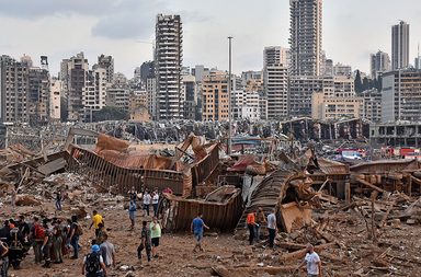روابط وطرق يمكن من خلالها التبرع لمساعدة بيروت
