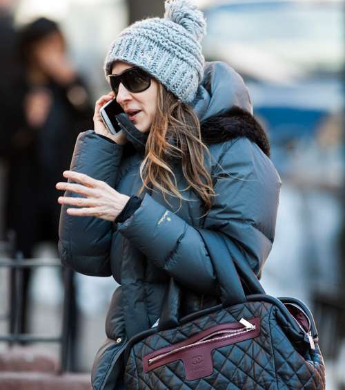 حقيبة CHANEL Coco Cocoon Satchel، خيار سارة جيسيكا باركر
