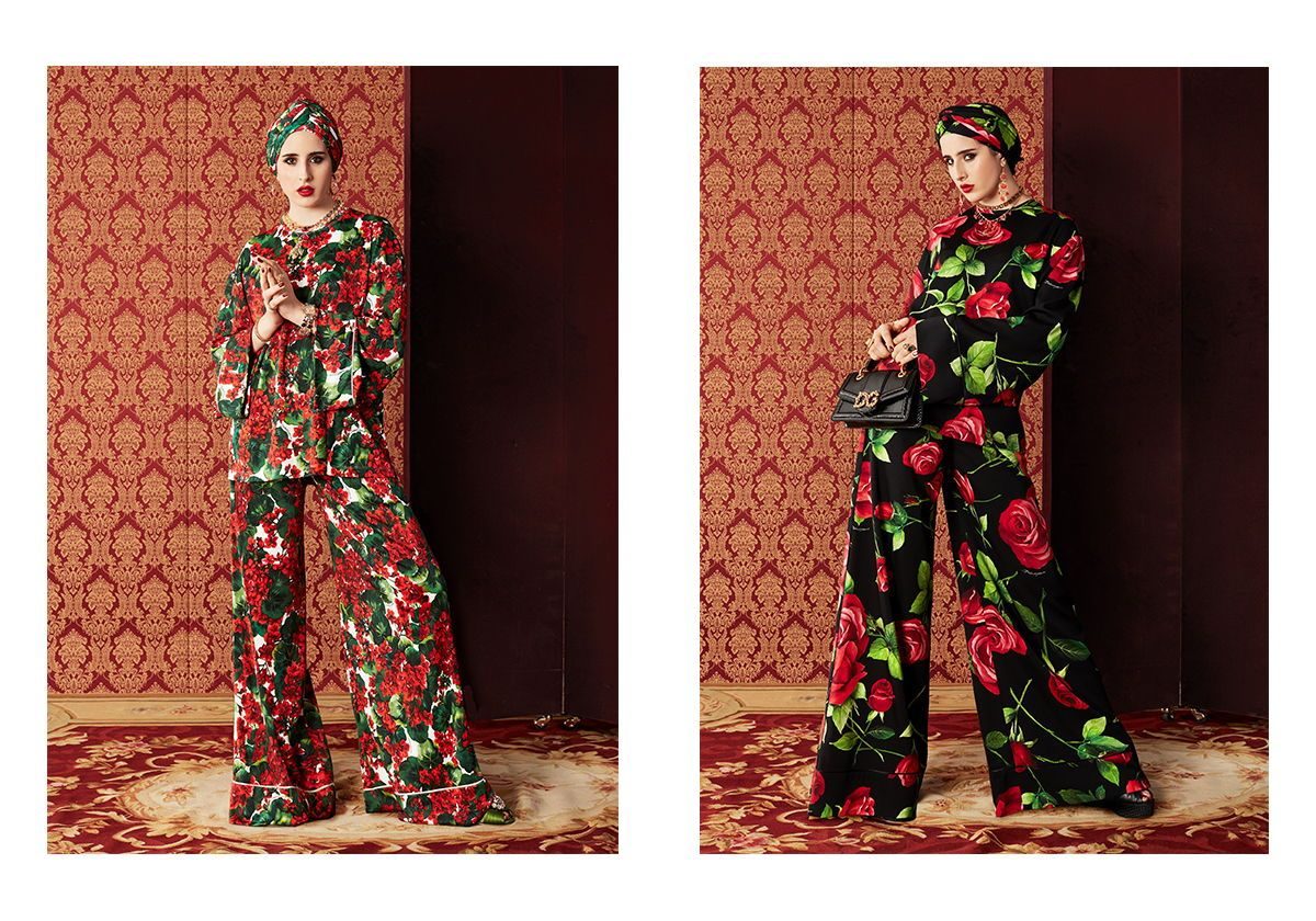 تعرفي على مجموعة العبايات الجديدة من تصميم علامة Dolce and Gabbana