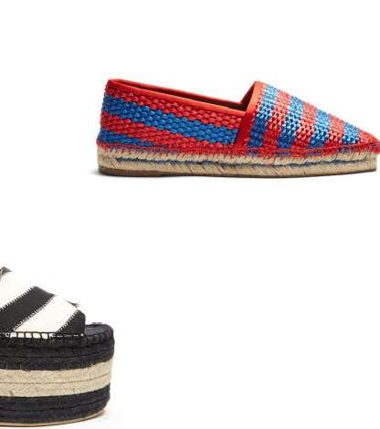 احذية الـ Espadrille موضة في صيف 2017