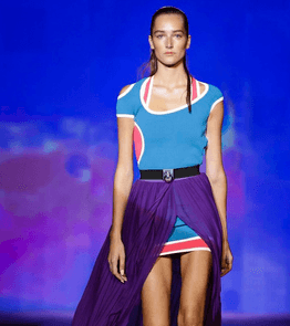 موضة الفساتين الرياضية من Dsquared2 لصيف 2016