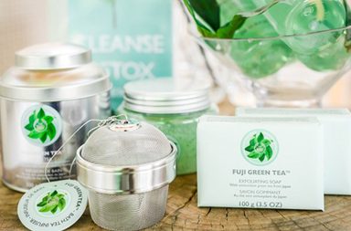 The Body Shop تطرح مجموعة Fuji Green Tea الجديدة