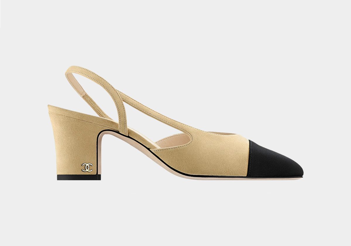 حذاء شانيل Chanel الكلاسيكي أي The Classic Slingback Shoe 