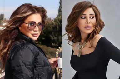 نوال الزغبي ونجوى كرم ترقصان سويا على المسرح