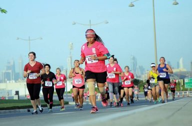 سباق دبي للجري لدعم "السيدات المؤثّرات" للعام 2022