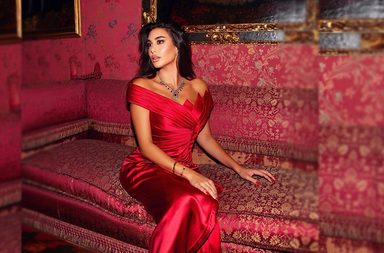 Dress, Clothing, Silk
